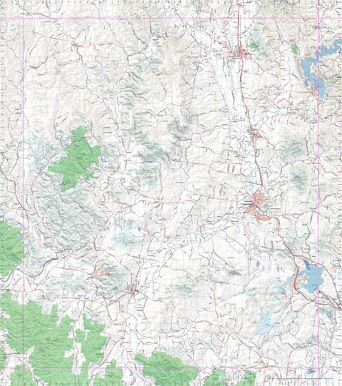 Getlost Map 9033 MUSWELLBROOK NSW Topographic Map V15 1:75,000