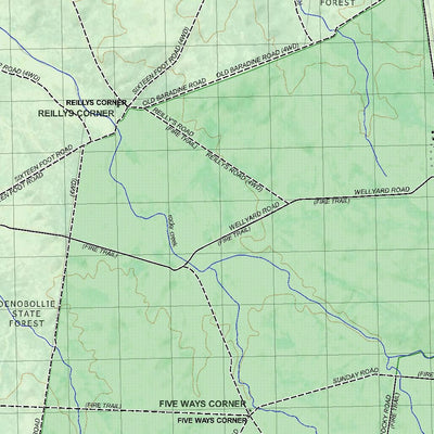 Getlost Map 8736 BARADINE NSW Topographic Map V15 1:75,000