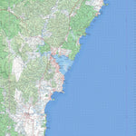 Getlost Map 8926 BATEMANS BAY NSW Topographic Map V15 1:75,000