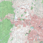 Getlost Map 9030 PENRITH NSW Topographic Map V15 1:75,000
