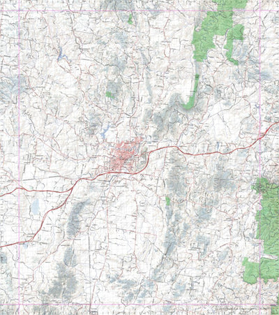 Getlost Map 8828 GOULBURN NSW Topographic Map V15 1:75,000