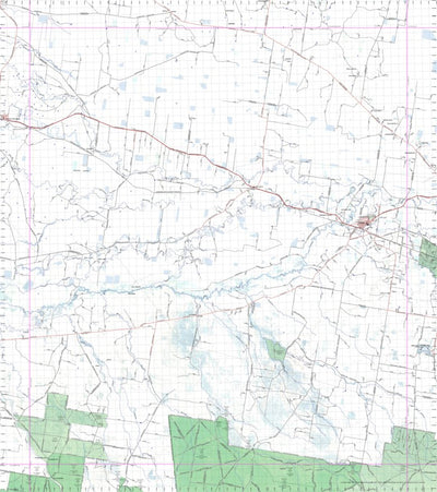 Getlost Map 8737 WEE WAA NSW Topographic Map V15 1:75,000