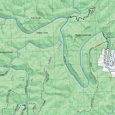 Getlost Map 9031 ST ALBANS NSW Topographic Map V15 1:75,000