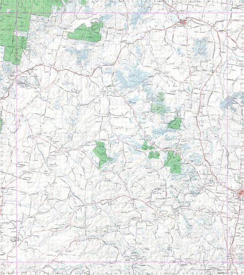 Getlost Map 8733 COBBORA NSW Topographic Map V15 1:75,000