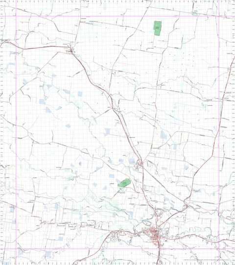 Getlost Map 8839 MOREE NSW Topographic Map V15 1:75,000