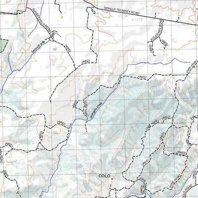 Getlost Map 8730 BLAYNEY NSW Topographic Map V15 1:75,000