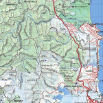 Getlost Map 8925 NAROOMA NSW Topographic Map V15 1:75,000