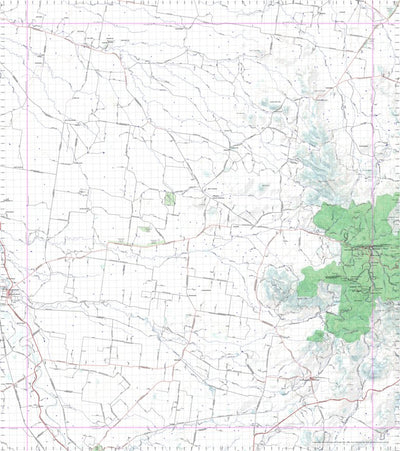 Getlost Map 8635 TENANDRA NSW Topographic Map V15 1:75,000