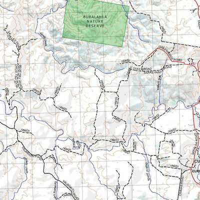 Getlost Map 8829 TARALGA NSW Topographic Map V15 1:75,000
