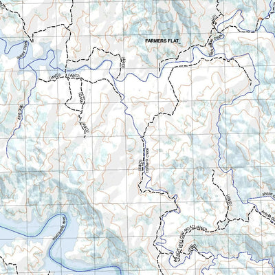 Getlost Map 8732 EUCHAREENA NSW Topographic Map V15 1:75,000