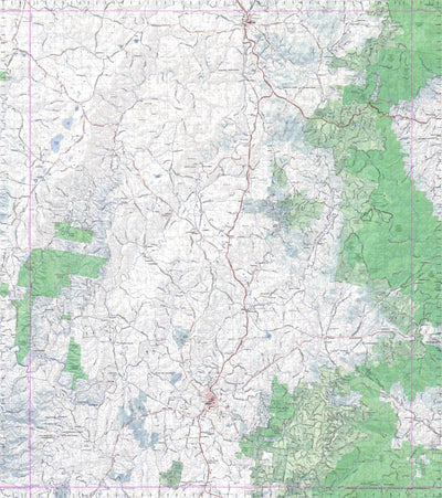 Getlost Map 8724 BOMBALA NSW Topographic Map V15 1:75,000