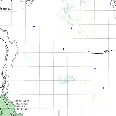 Getlost Map 8436 QUAMBONE NSW Topographic Map V15 1:75,000