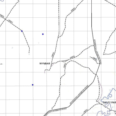 Getlost Map 8339 GOODOOGA NSW Topographic Map V15 1:75,000