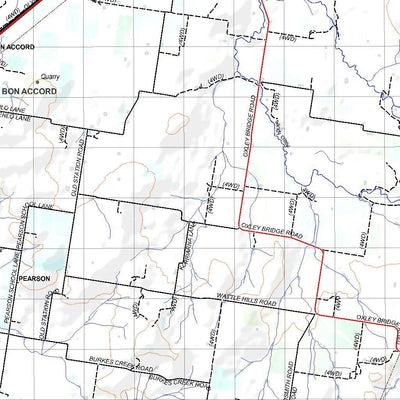 Getlost Map 8327 WAGGA WAGGA NSW Topographic Map V15 1:75,000