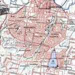 Getlost Map 8327 WAGGA WAGGA NSW Topographic Map V15 1:75,000