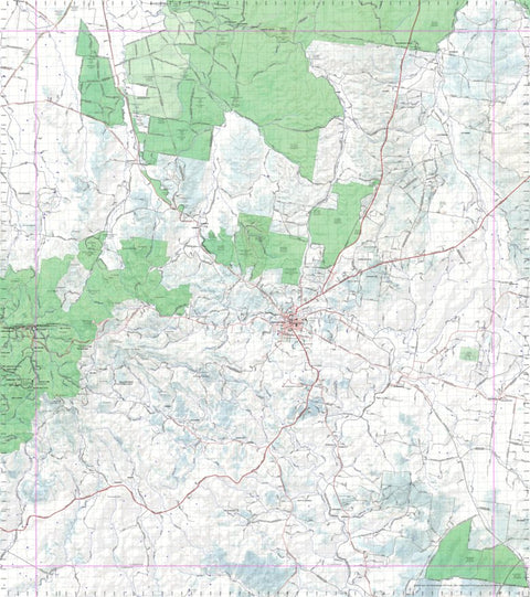 Getlost Map 8735 COONABARABRAN NSW Topographic Map V15 1:75,000