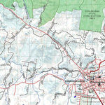 Getlost Map 8735 COONABARABRAN NSW Topographic Map V15 1:75,000
