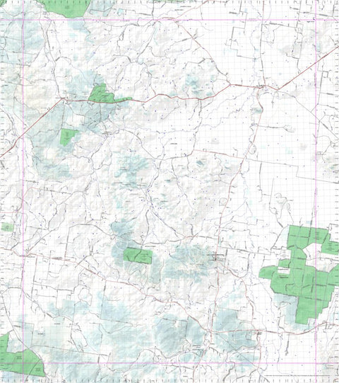 Getlost Map 8835 TAMBAR SPRINGS NSW Topographic Map V15 1:75,000