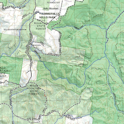 Getlost Map 8932 MOUNT POMANY NSW Topographic Map V15 1:75,000