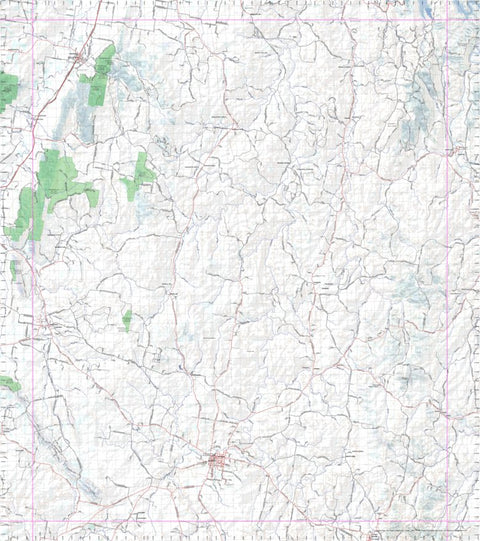Getlost Map 8629 BOOROWA NSW Topographic Map V15 1:75,000