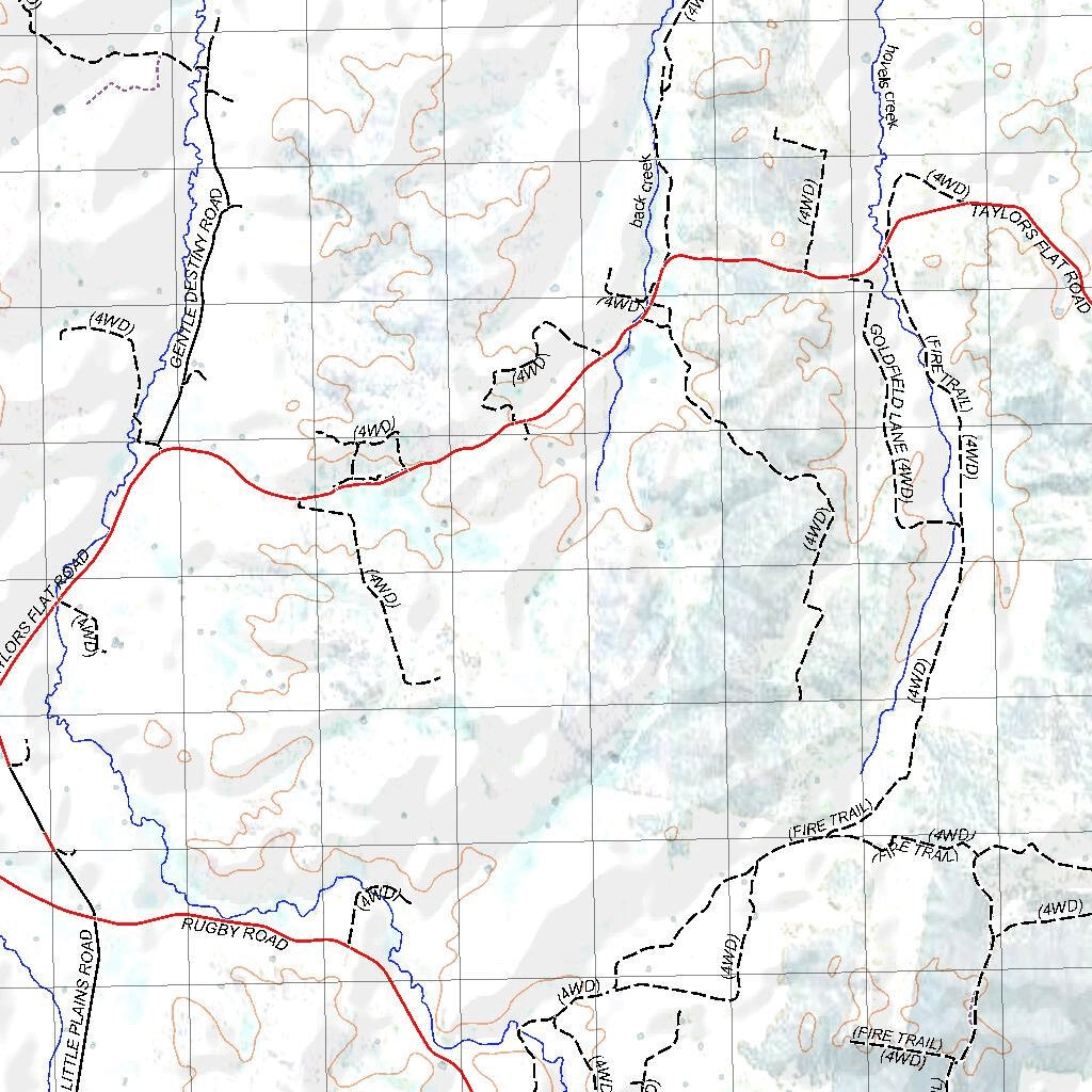 Getlost Map 8629 BOOROWA NSW Topographic Map V15 175,000 by Getlost