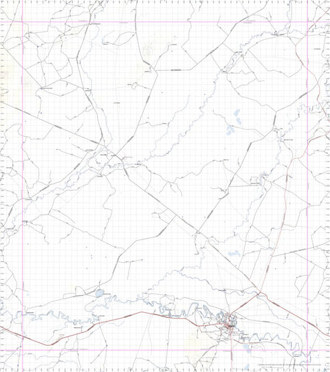 Getlost Map 8238 BREWARRINA NSW Topographic Map V15 1:75,000