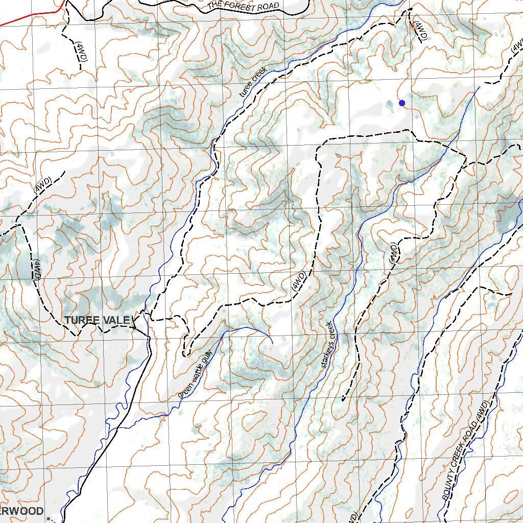 Getlost Map 8834 COOLAH NSW Topographic Map V15 175,000 by Getlost