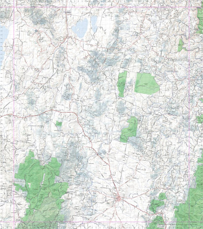 Getlost Map 8827 BRAIDWOOD NSW Topographic Map V15 1:75,000
