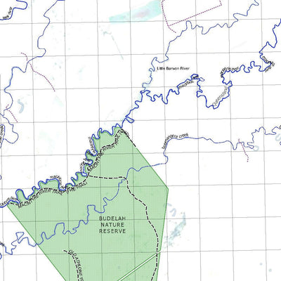Getlost Map 8740 BURRENBAR NSW Topographic Map V15 1:75,000