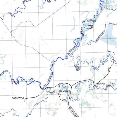 Getlost Map 8740 BURRENBAR NSW Topographic Map V15 1:75,000