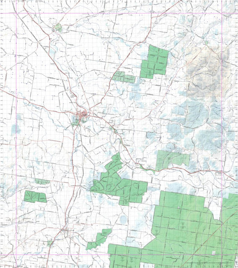 Getlost Map 8634 GILGANDRA NSW Topographic Map V15 1:75,000