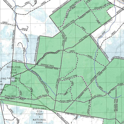 Getlost Map 8634 GILGANDRA NSW Topographic Map V15 1:75,000