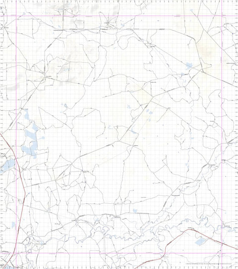 Getlost Map 8138 WARRAWEENA NSW Topographic Map V15 1:75,000