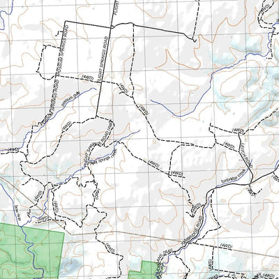 Getlost Map 8933 MERRIWA NSW Topographic Map V15 1:75,000