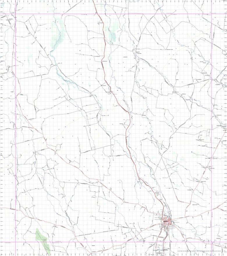 Getlost Map 8536 COONAMBLE NSW Topographic Map V15 175,000 by Getlost
