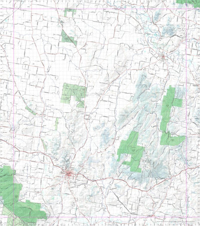 Getlost Map 8530 GRENFELL NSW Topographic Map V15 1:75,000
