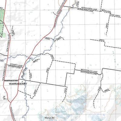 Getlost Map 8530 GRENFELL NSW Topographic Map V15 1:75,000
