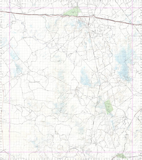 Getlost Map 8134 CANBELEGO NSW Topographic Map V15 1:75,000