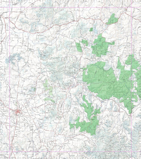 Getlost Map 8833 GULGONG NSW Topographic Map V15 1:75,000