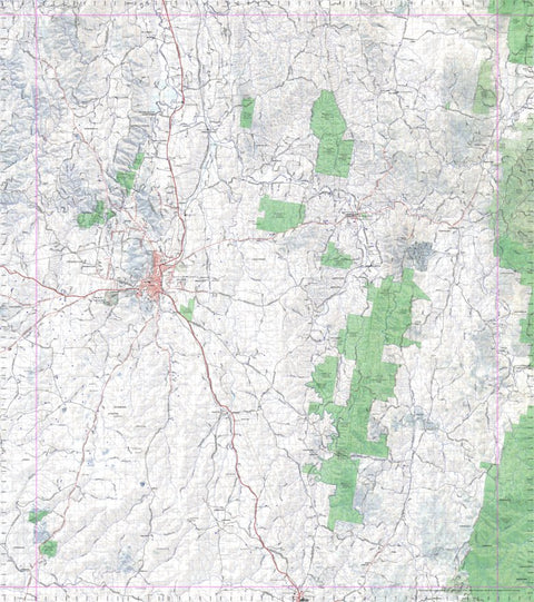 Getlost Map 8725 COOMA NSW Topographic Map V15 1:75,000