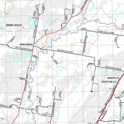 Getlost Map 8630 COWRA NSW Topographic Map V15 1:75,000