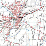 Getlost Map 8630 COWRA NSW Topographic Map V15 1:75,000