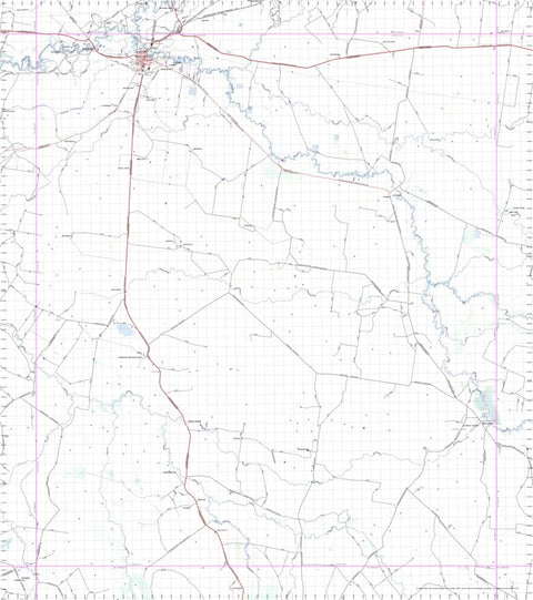 Getlost Map 8537 WALGETT NSW Topographic Map V15 1:75,000