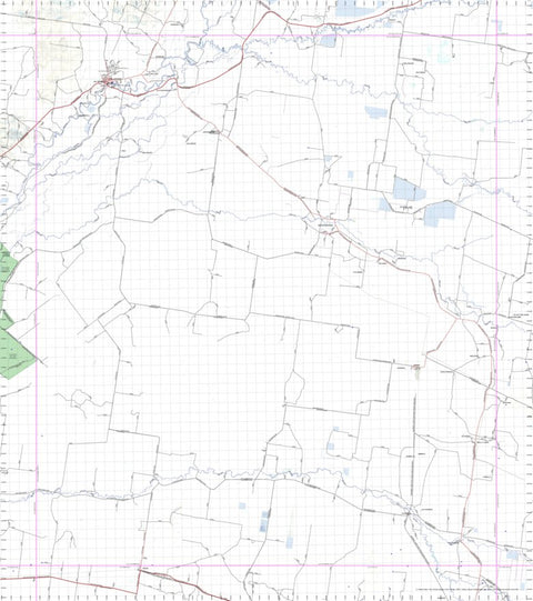 Getlost Map 8638 COLLARENEBRI NSW Topographic Map V15 1:75,000