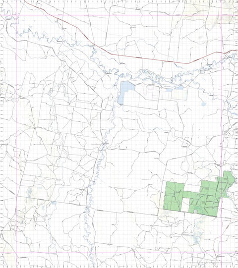 Getlost Map 8337 GEERA NSW Topographic Map V15 1:75,000