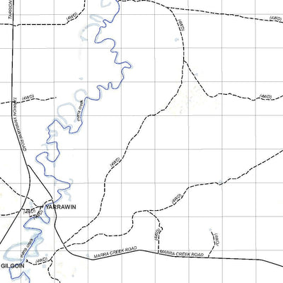 Getlost Map 8337 GEERA NSW Topographic Map V15 1:75,000