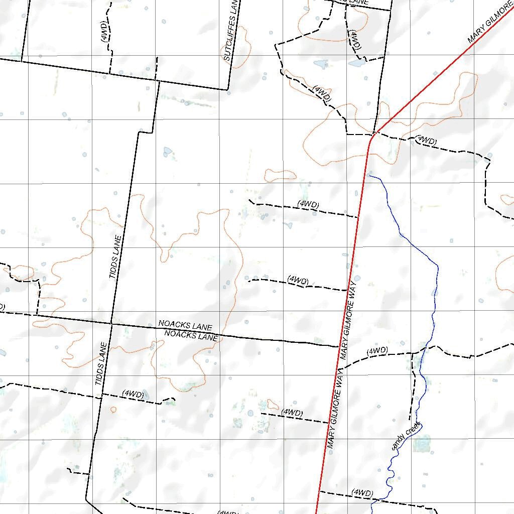 Getlost Map 8329 BARMEDMAN NSW Topographic Map V15 175,000 by Getlost