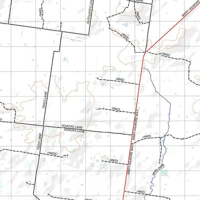 Getlost Map 8329 BARMEDMAN NSW Topographic Map V15 1:75,000