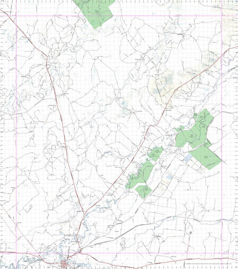Getlost Map 8538 DUNGALEAR NSW Topographic Map V15 1:75,000