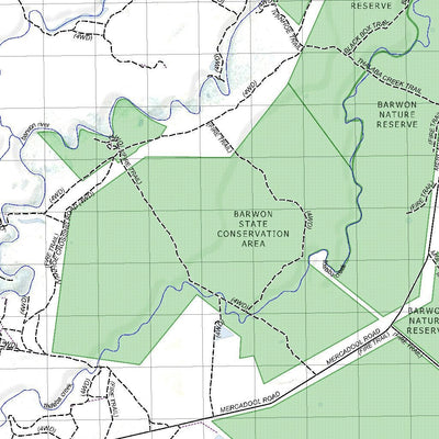 Getlost Map 8538 DUNGALEAR NSW Topographic Map V15 1:75,000